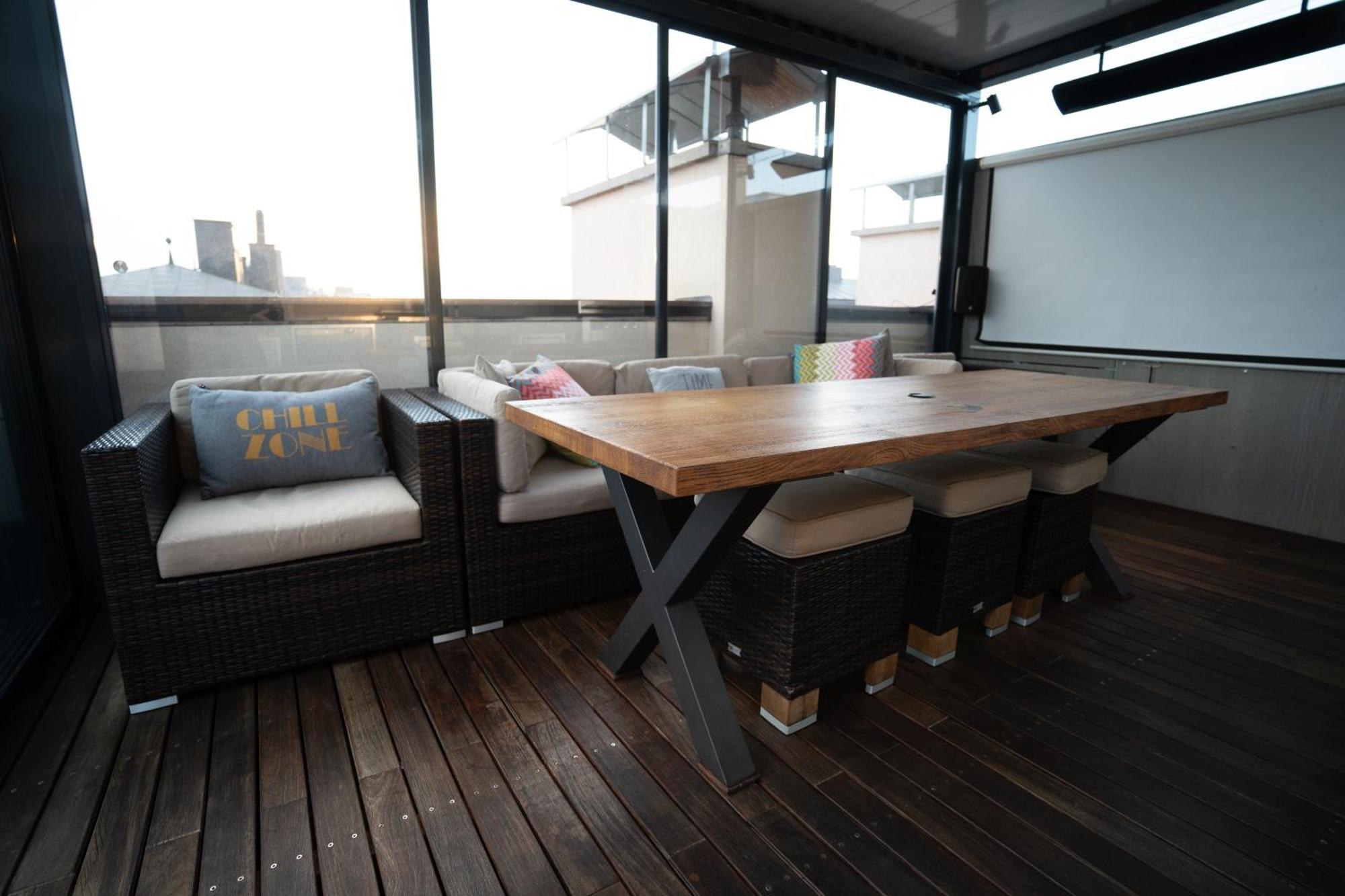 Luxury Rooftop Appartment With Fantastic Views Prague Luaran gambar