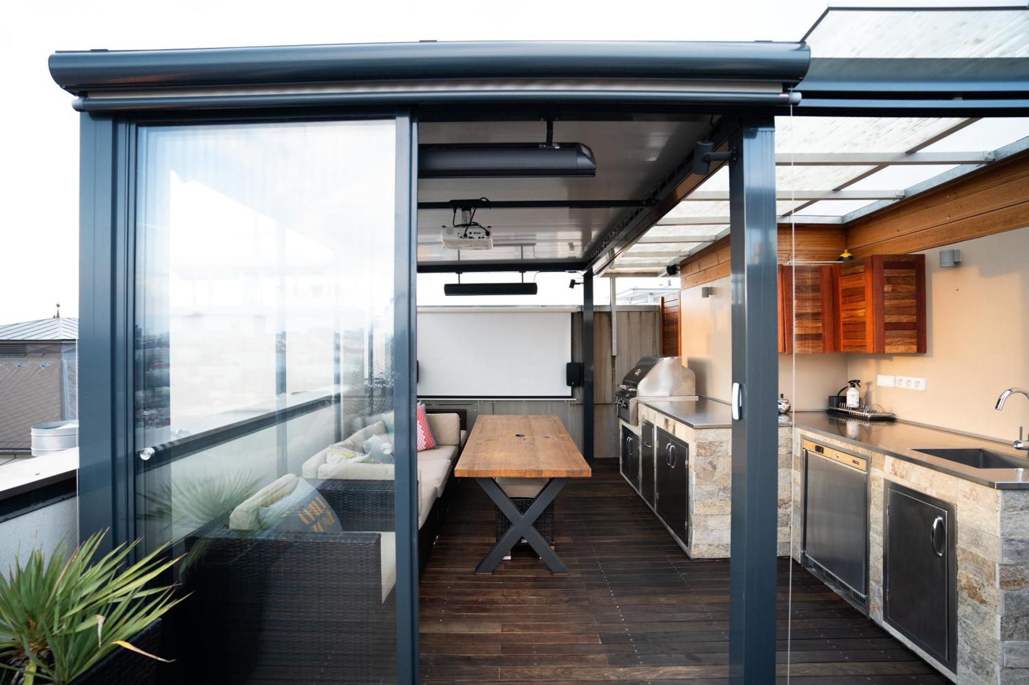 Luxury Rooftop Appartment With Fantastic Views Prague Luaran gambar