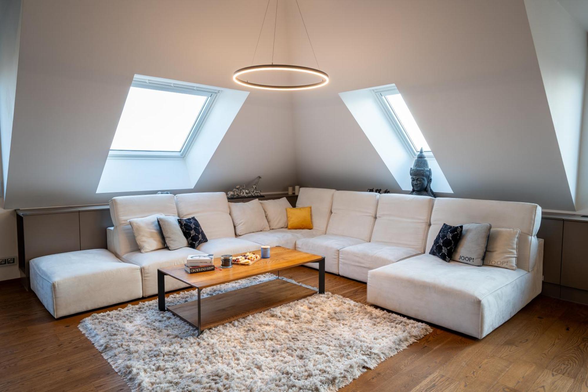 Luxury Rooftop Appartment With Fantastic Views Prague Luaran gambar